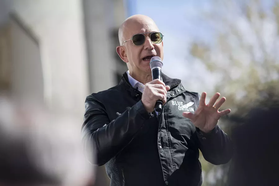 Jeff Bezos, the founder of Amazon - NICK COTE/THE NEW YORK TIMES