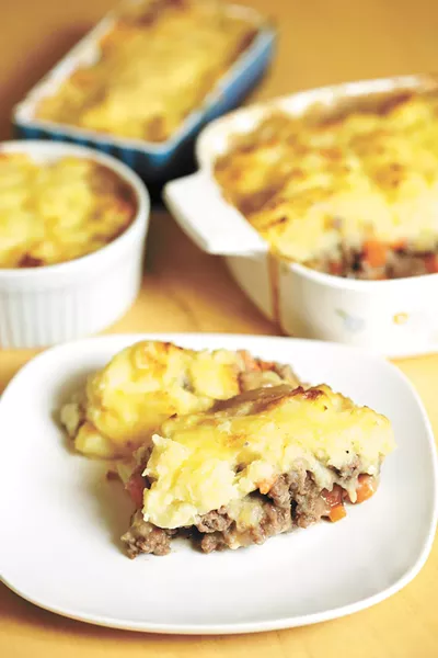 Shepherd's pie fillings are easily customizable. - YOUNG KWAK PHOTO
