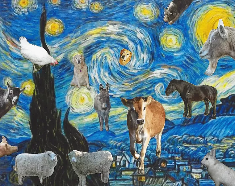 Support art and animals at a July 18 benefit.