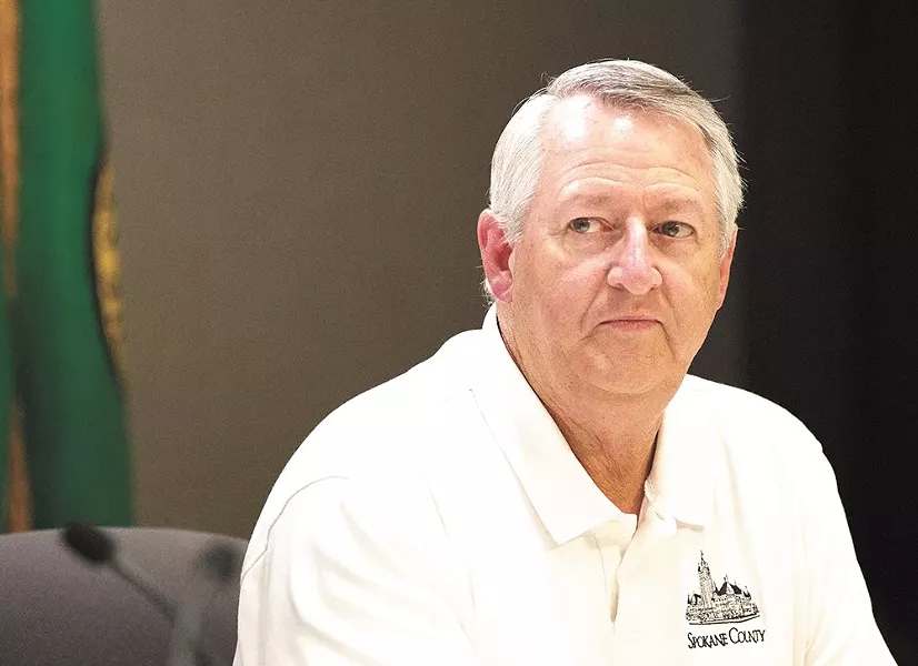 Spokane County Commissioner Al French halted Todd Mielke's march toward the position of County CEO.
