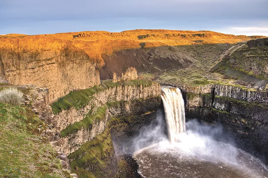 A small campground is available at Palouse Falls. - RON TREES