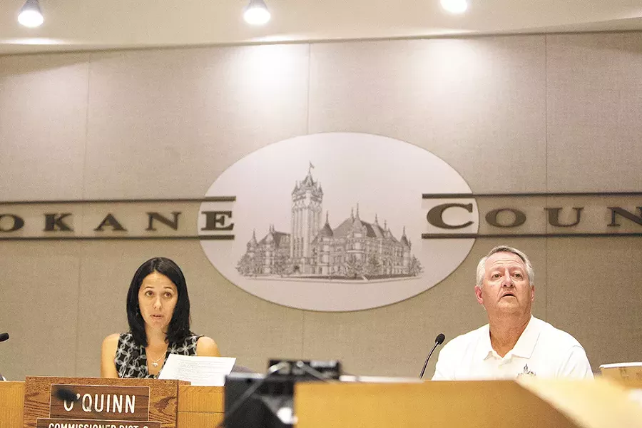 Spokane County Commissioner Shelly O'Quinn has taken on the decades-old fight to add two more commissioners to the board. - YOUNG KWAK