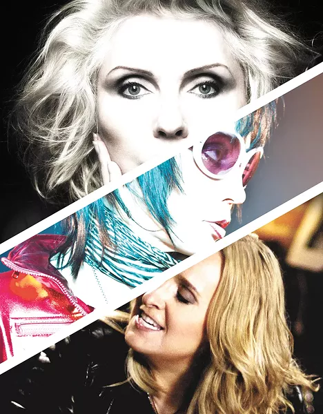 Blondie, Joan Jett and Melissa Etheridge converge at Northern Quest on Monday.