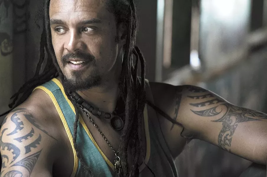 Michael Franti hasn't worn shoes in years.