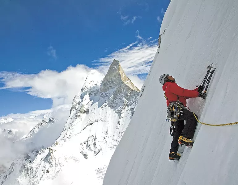 In the documentary Meru, climbers attempt to ascend one of the toughest peaks in the world.