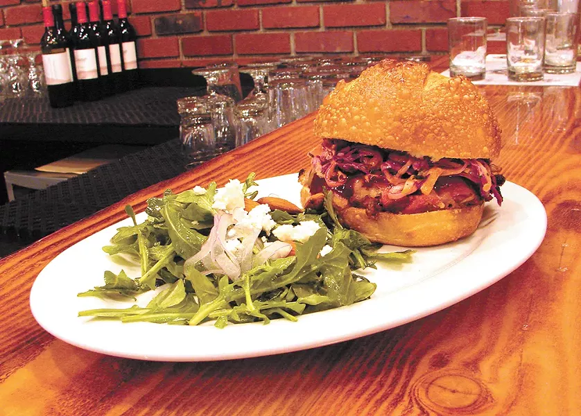 Come for the beer, but don't overlook the sandwich lineup at Daft Badger.