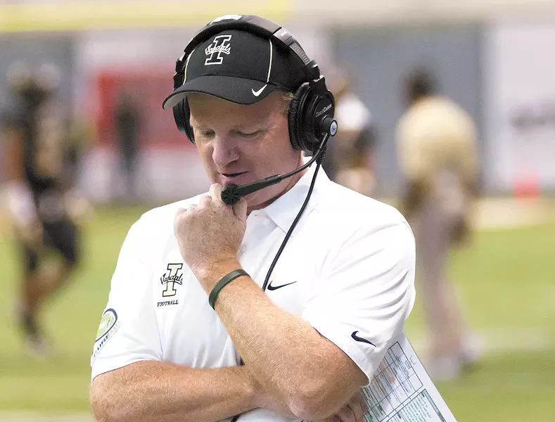 Idaho's head coach Paul Petrino is looking to bring some wins to Moscow.
