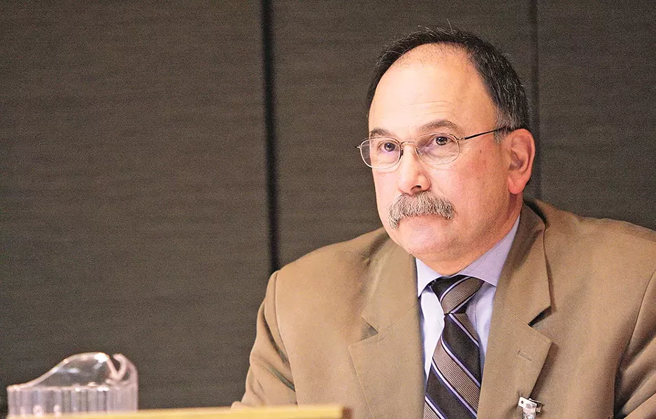 School board member Rocky Treppiedi laments the loss of instructional time