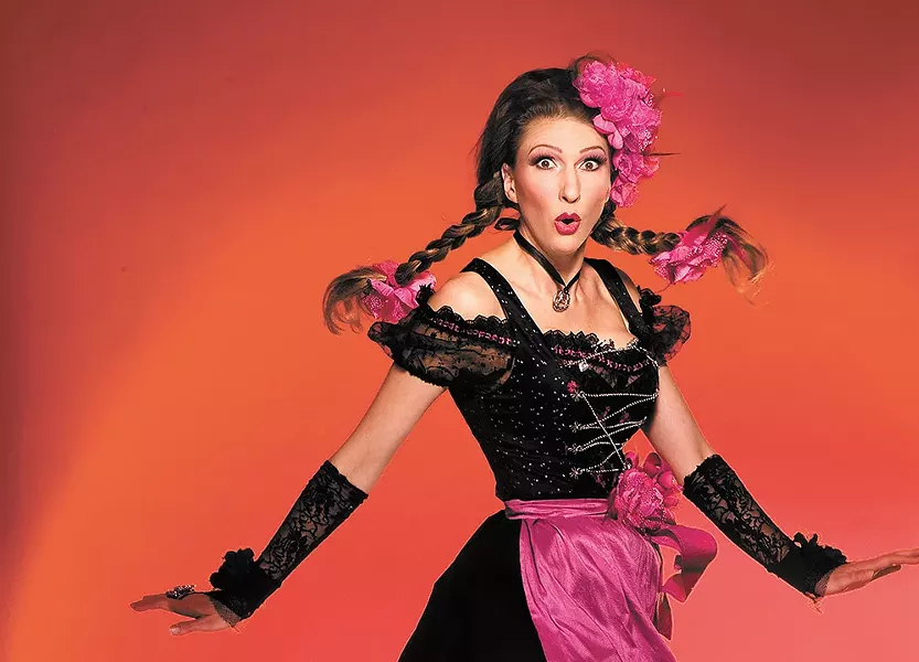Yodler, actor and singer Manuela Horn hosts Oktoberfest at the River.