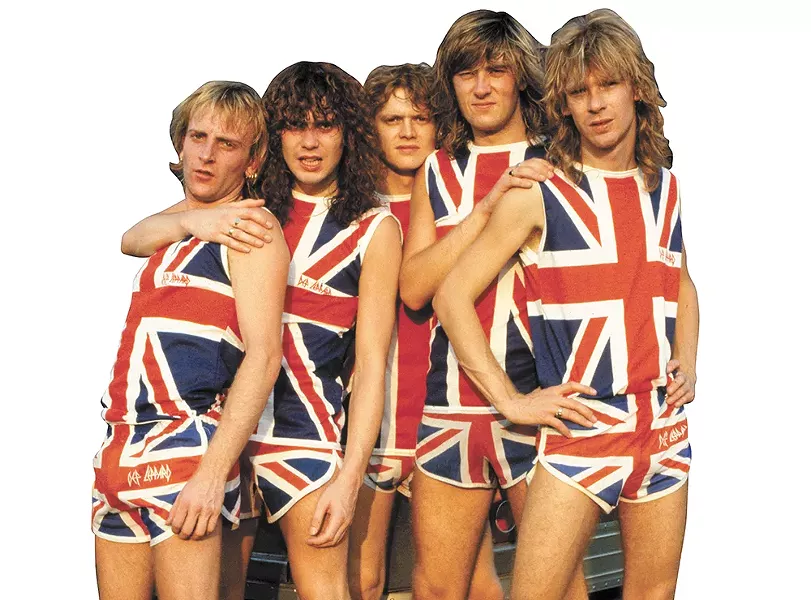 Def Leppard, circa 1983.