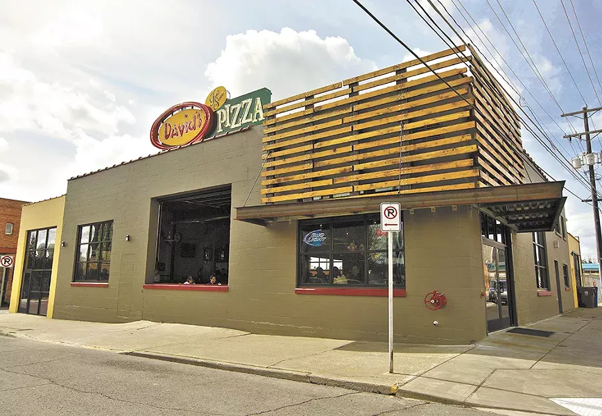 The recently opened David's Pizza is located across from the Spokane Arena. - YOUNG KWAK