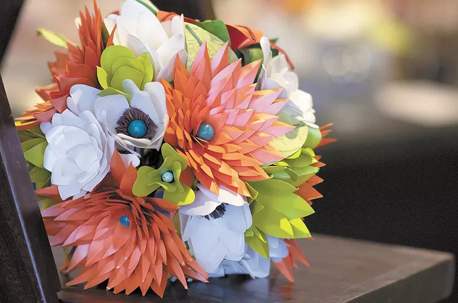 Lasting bouqets on display at Anemone. - TIMOTHY PHILLIPS