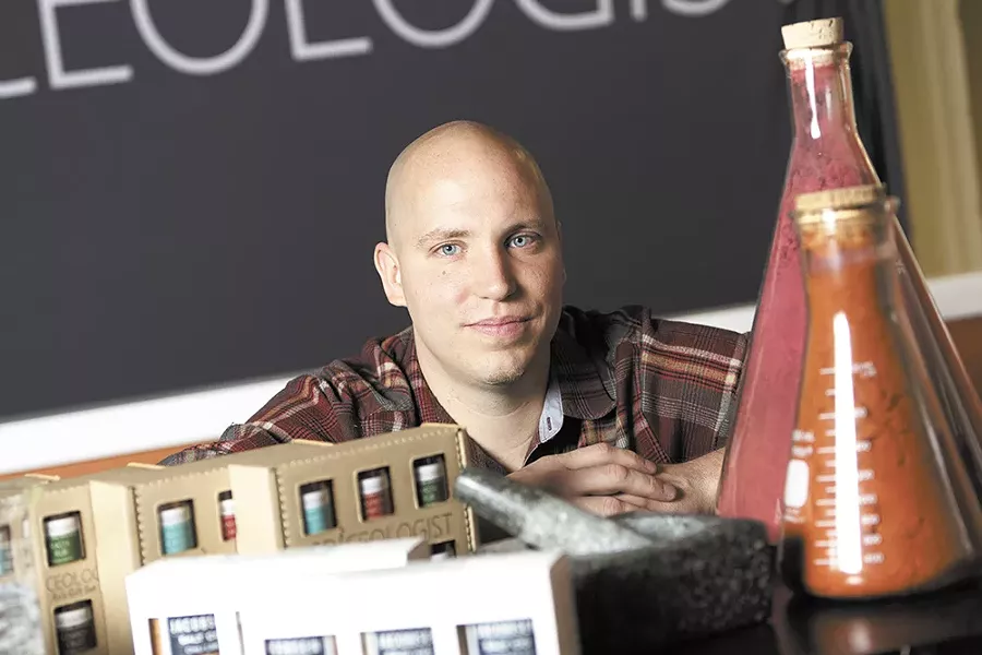 Spiceologist CEO Pete Taylor recommends that newbies start with a spice blend. - YOUNG KWAK