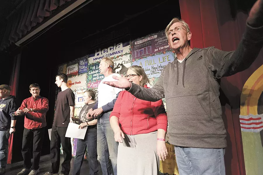 The cast of Curtain Call: A Vaudeville Revue at the Sixth Street Melodrama. - YOUNG KWAK