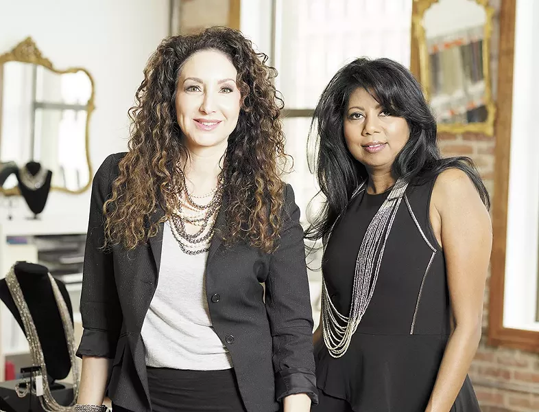 Millianna founders Arianna Brooke (left) and Sharmilla Persaud. - YOUNG KWAK