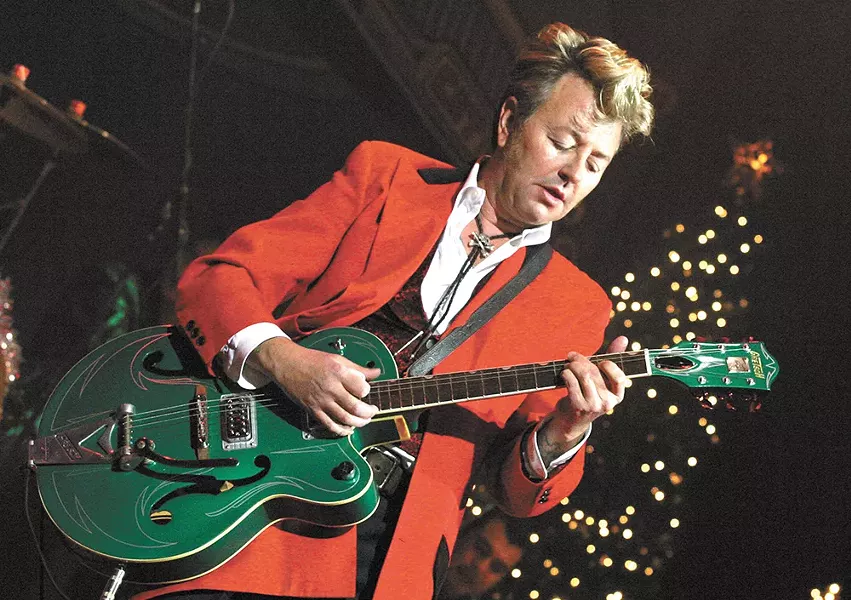 Brian Setzer brings some holiday flair to The Fox on Dec. 26