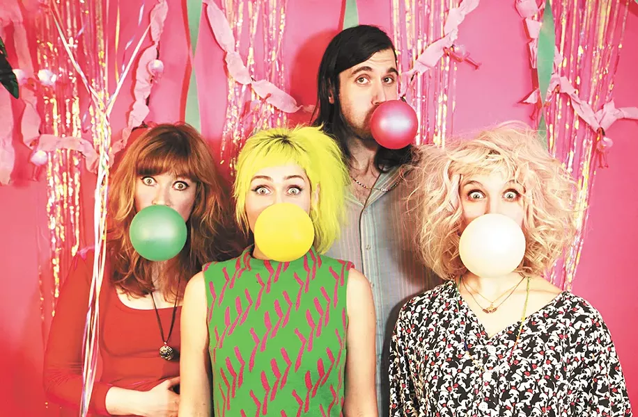 Tacocat brings colorful pop hooks with their punk-rock attitude.