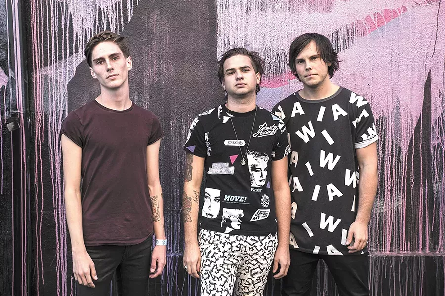 Raw Fabrics bring their art-rock from Los Angeles to Spokane this weekend.