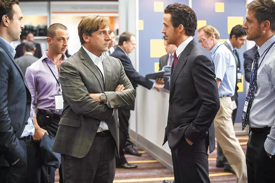 Steve Carell and Ryan Gosling dig deep into the mortgage crisis.