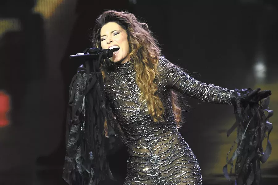 Shania Twain played Spokane Arena in September.