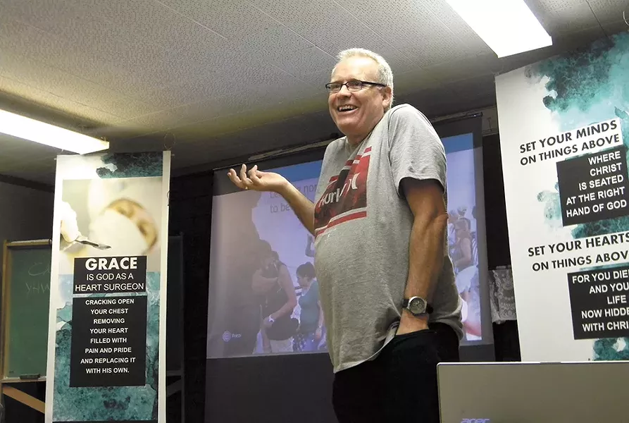 Wayne Deibel used to be a pastor with an undiagnosed mental illness. Now he's helped to form a faith-based support group where people can share their common experiences and recovery. - JAKE THOMAS