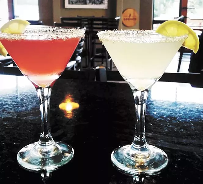 Stir's cocktail menu features a mix of classic and contemporary drinks. - CARRIE SCOZZARO