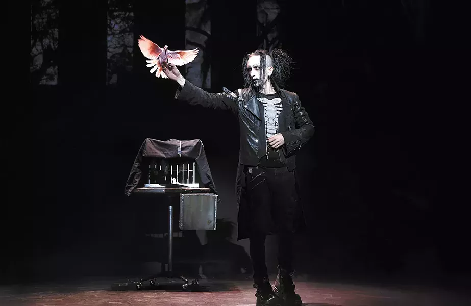 Says Dan Sperry: "Magic — it's visceral and it's analog." - JOAN MARCUS