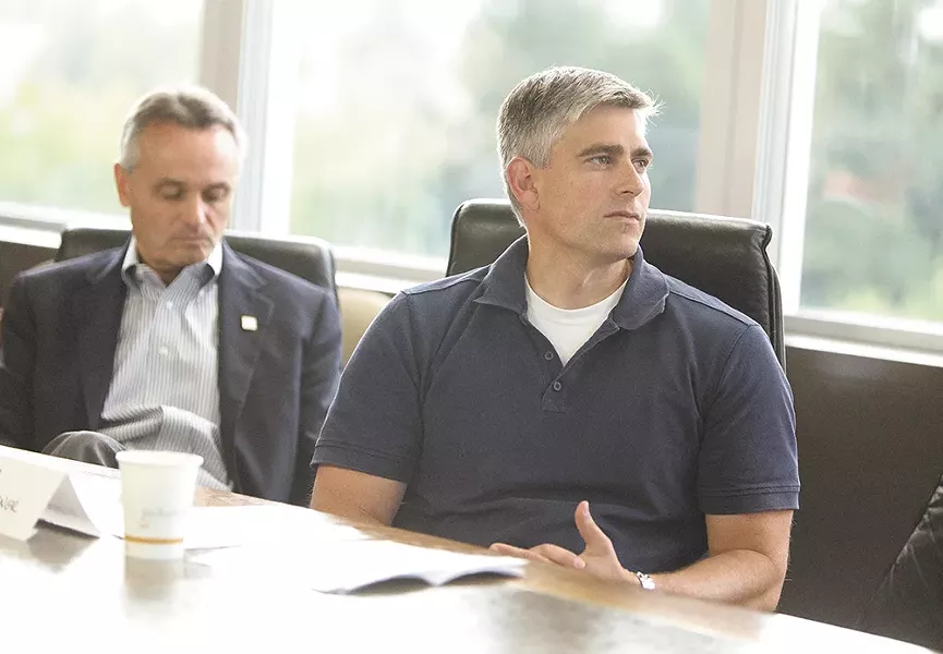 State Sen. Michael Baumgartner has received bipartisan praise for fighting for the WSU medical school, a transportation package and a state tuition reduction. - YOUNG KWAK