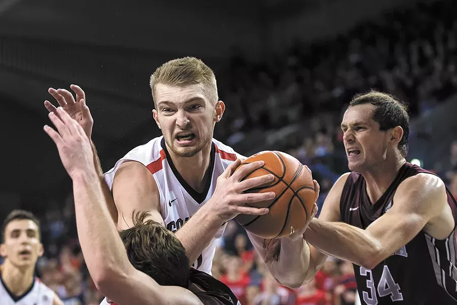 Domantas Sabonis is among the nation's top rebounders. - RYAN SULLIVAN