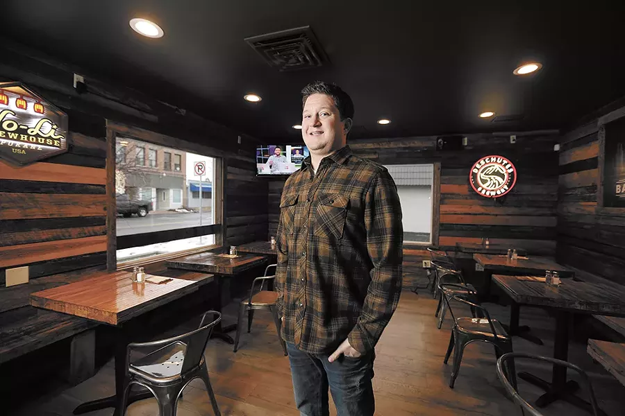 Matt Goodwin of Backyard Public House and the Boiler Room