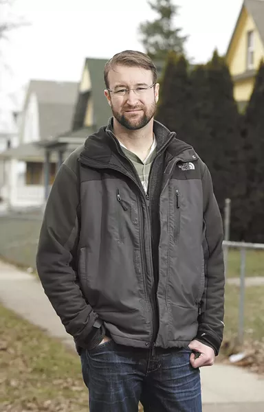 Neighborhood activist Keith Kelley is leading efforts to preserve housing in West Central. - YOUNG KWAK