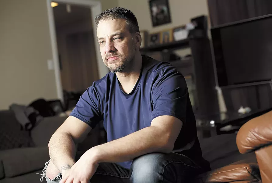 Former repeat offender Stevie Silvertsen has seen firsthand how desperate drug addiction ca make thieves and burglars. - YOUNG KWAK