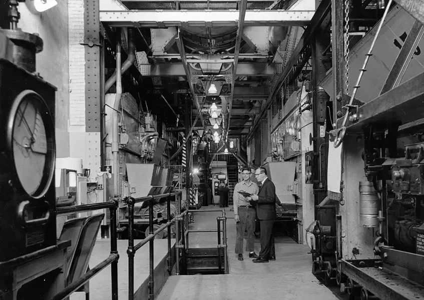 The Steam Plant of yesteryear.