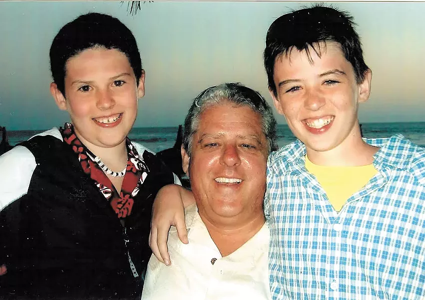 David Lee (center) sent his son Corey (right) to multiple drug treatment programs. - PROVIDED BY CATHI LEE
