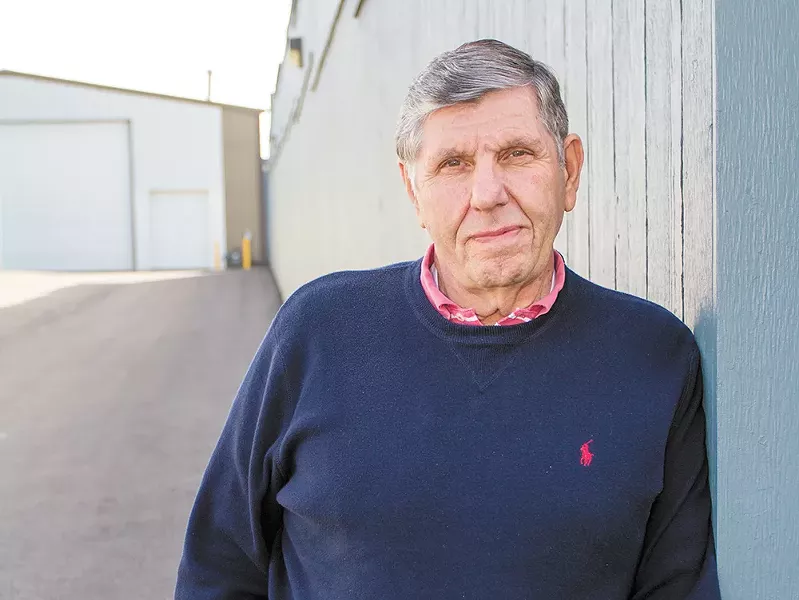 Dean Grafos says he's fighting for the silent majority in Spokane Valley. - JEFF FERGUSON