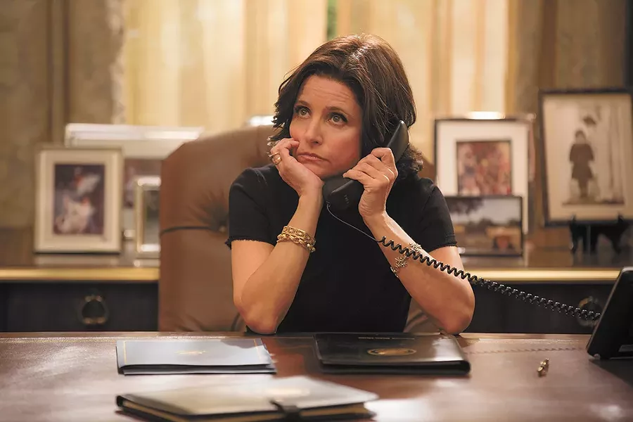 Julia Louis-Dreyfus as Vice President Selina Meyer.