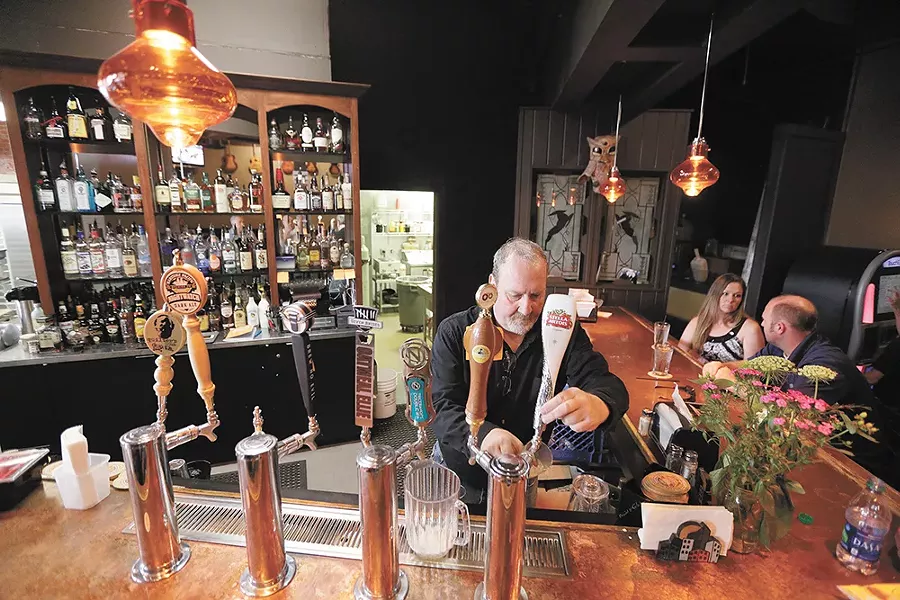 The change of location for Brooklyn Deli resulted in an expanded dining room, bar area and menu. - YOUNG KWAK