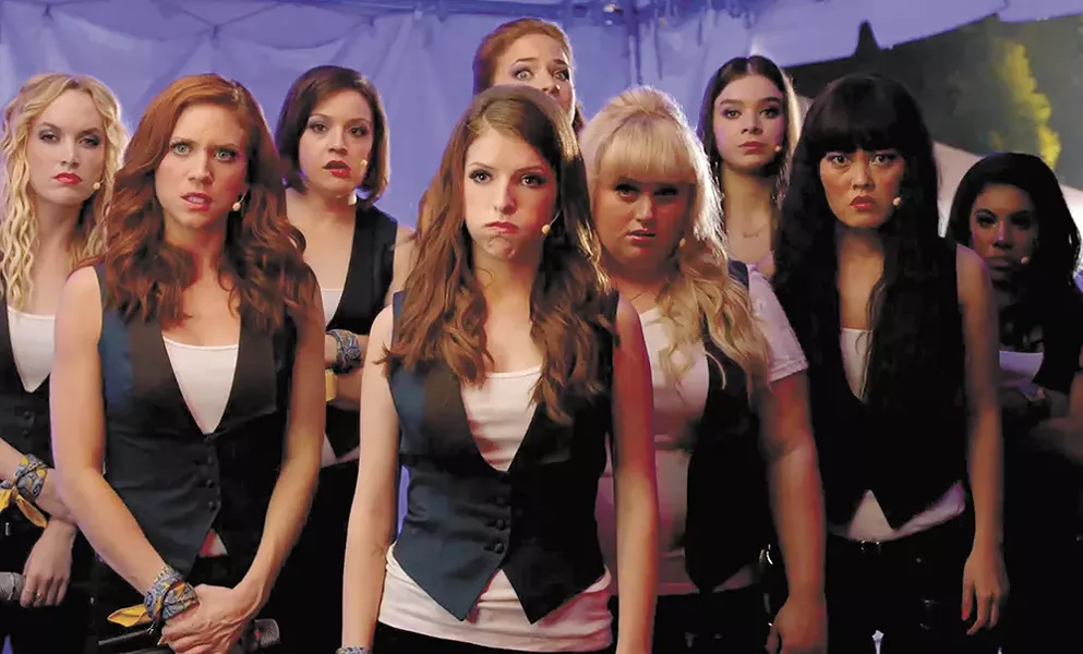 Films like Pitch Perfect 2 feature strong female characters while others, including Scouts Guide to the Zombie Apocalypse, use women as merely decorative objects.