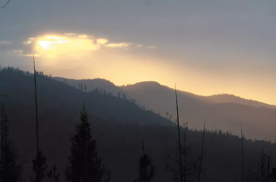 The view from Highway 20 looking into the valley toward Republic. - MIKE SALSBURY