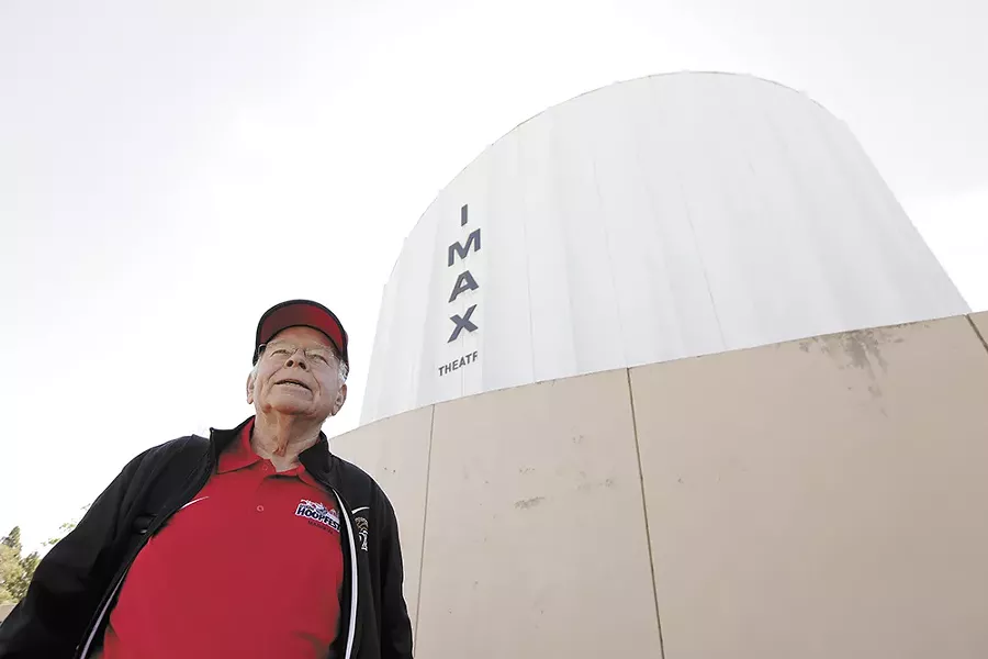 For the 14 years Hal McGlathery was Riverfront Park's manager, he championed the IMAX Theatre. Now he's trying to stop it from being demolished. - YOUNG KWAK