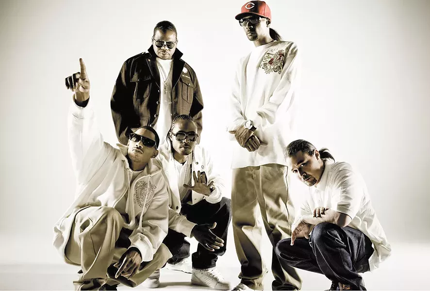 The guys from Bone Thugs-n-Harmony are here to remind you that Cleveland rocks.