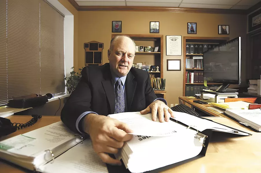 Attorney Jim Sweetser considers direct-mail solicitation of accident victims to be unethical "ambulance chasing" — but says if it continues to be allowed, more firms will feel forced to use it.