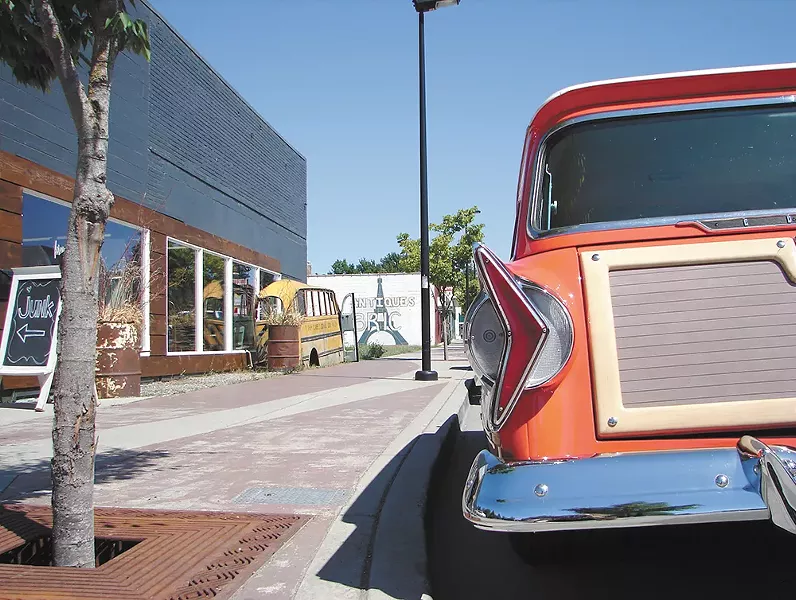Midtown is home to a proliferation of local vintage and thrift shops. - CARRIE SCOZZARO