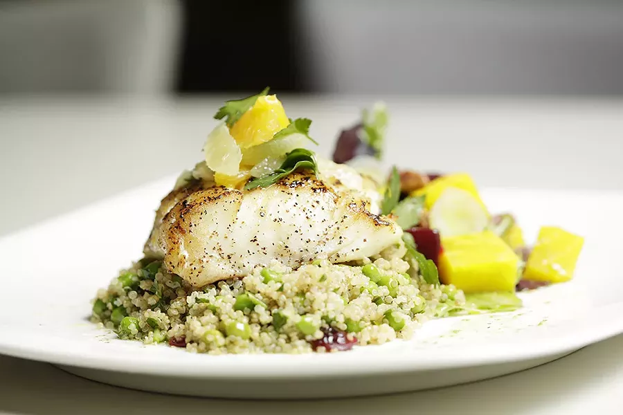 McCampbell's Grilled Halibut - YOUNG KWAK