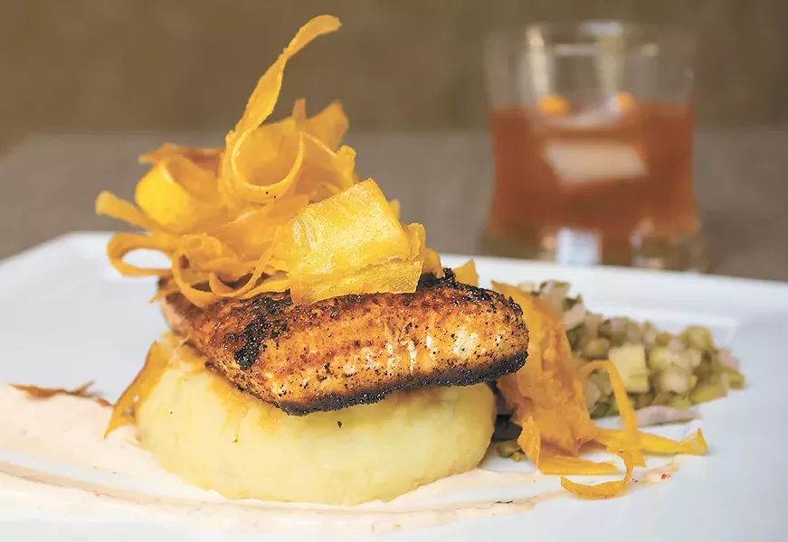 The Tortilla Union menu features Tex-Mex favorites, as well as a few seafood dishes. - JEFF FERGUSON