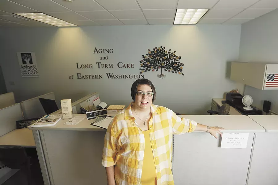 Teri Koski, president of NAMI Spokane, uses her own struggles with mental health to show others they're not alone. - YOUNG KWAK