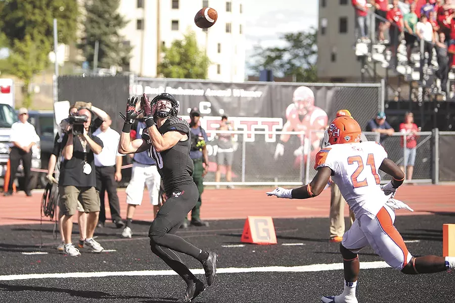 Cooper Kupp has averaged 122 yards per game receiving during his EWU career.