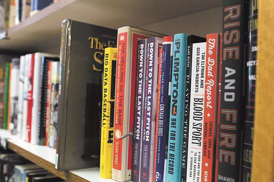 Endless shelves of books await at Auntie's Bookstore. - EMMA ROGERS