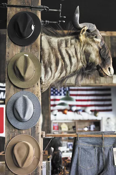 Thrux Lawrence's Stetson hats. - YOUNG KWAK