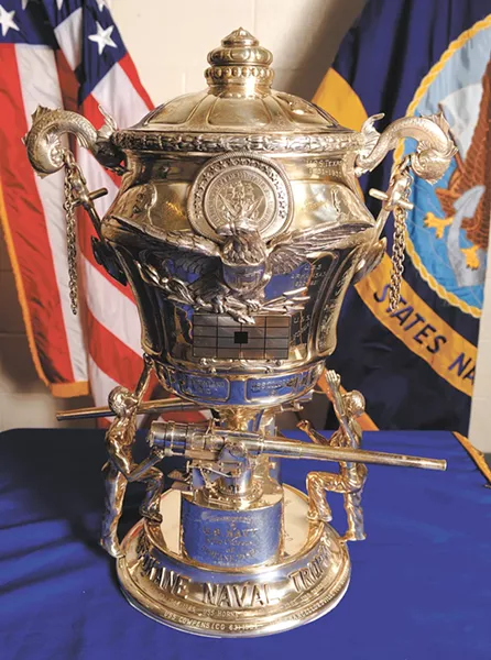 The Spokane Naval Trophy - JERRY ROLWES